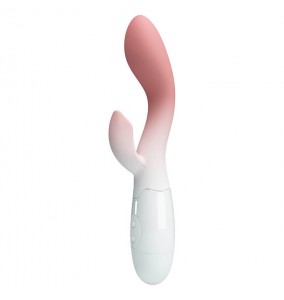 PRETTY LOVE - Brighty Wand Vibrator (Battery - White)